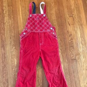Vintage Tommy Hilfiger red overalls